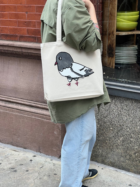 Pigeon Tote Bag