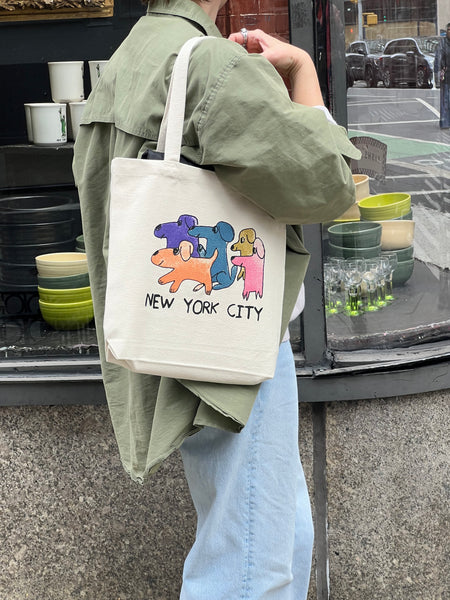NYC Dog Tote Bag