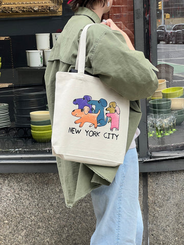NYC Dog Tote Bag