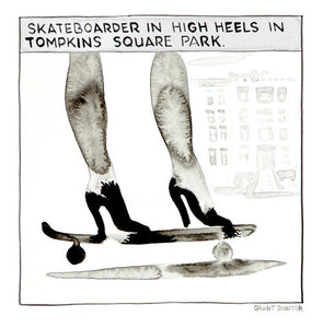 Grant Shaffer - Skateboarder In High Heels
